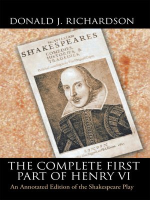 cover image of The Complete First Part of Henry VI